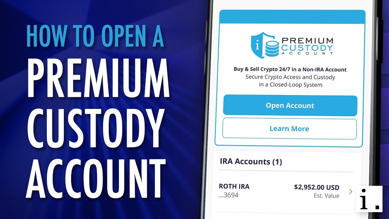 How to Open a Premium Custody Account | iTrustCapital