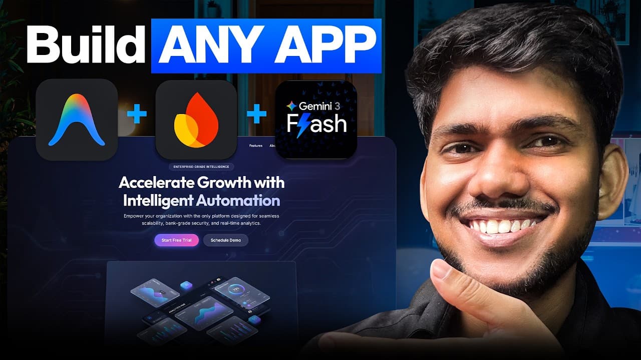 How To Build Full Stack Apps for FREE (Antigravity, No Code)