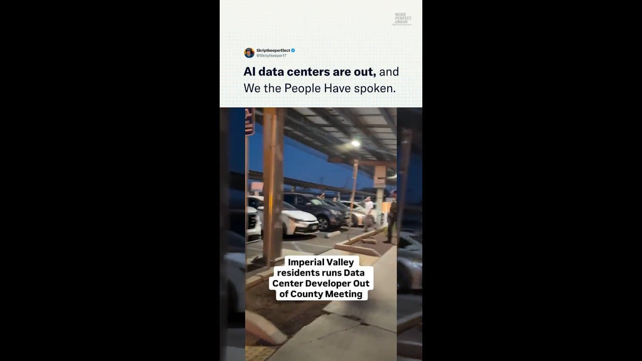 Residents Run Data Center Developers Out of Meeting
