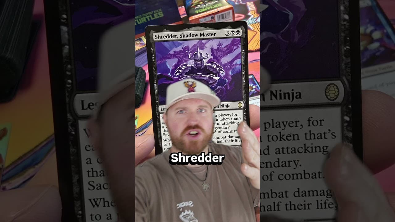 I have one HUGE problem with the #MTGxTMNT set!#magicthegathering #mtgambassador