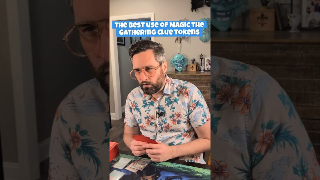 How do you use your Magic the Gathering Clue Tokens? #MagicTheGathering #MTG #mtgcommunity