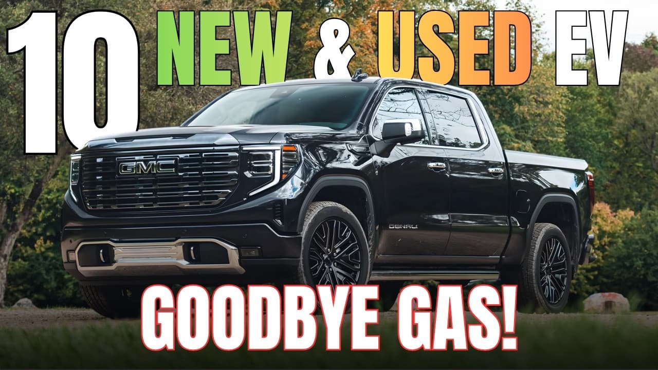 GAS PRICE HIKE? These 10 NEW And 10 USED Electric Cars Are The BEST You Can Buy Right Now!