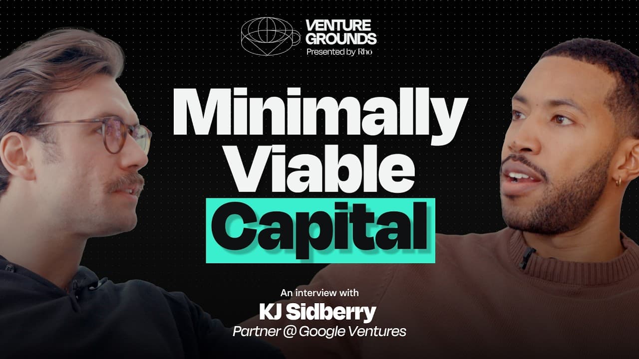 Why Consumer AI Is the Most Exciting Bet in Venture | Google Ventures Partner, KJ Sidberry