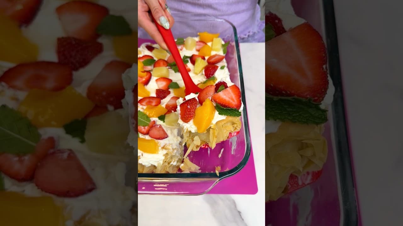 Easy summer dessert