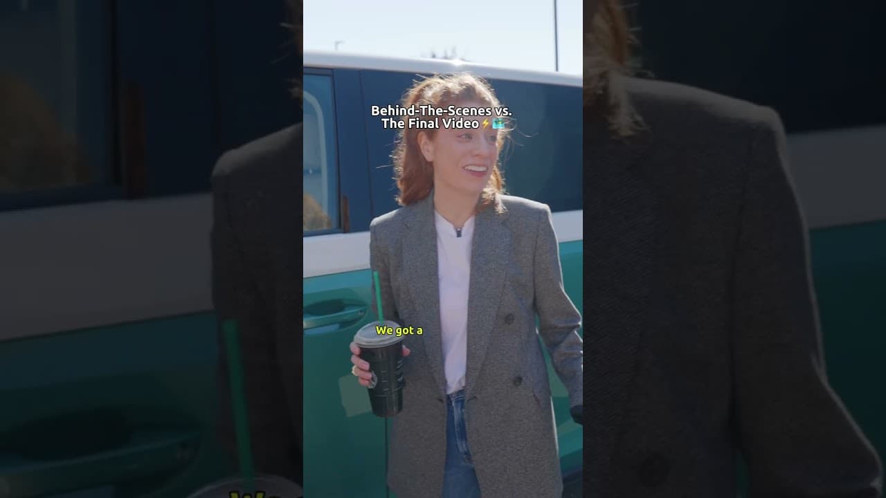 Behind-The-Scenes vs. The Final Video