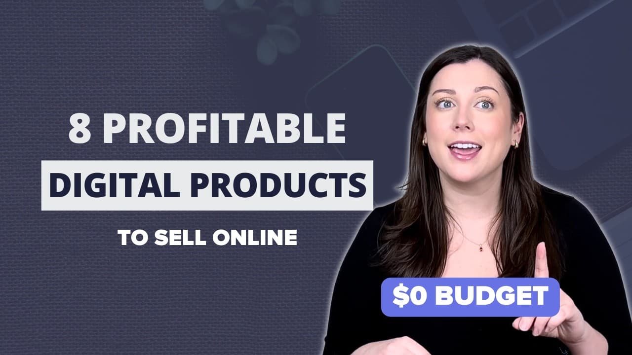 8 PROFITABLE Digital Products to Sell in 2026 | No Upfront Costs