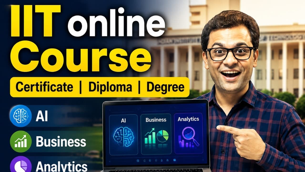 Best Career Options After 12th 🔥 | IIT Jodhpur BS Degree, AI & Future Skills Explained