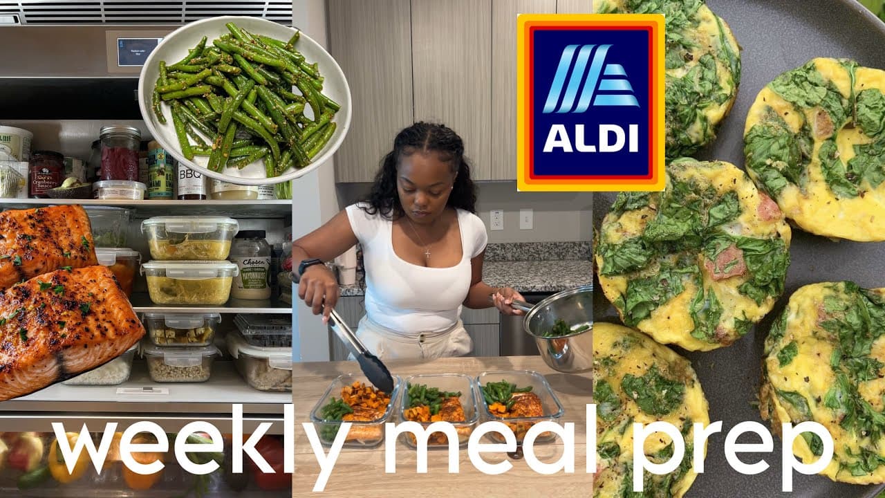 weekly meal prep (easy & convenient)