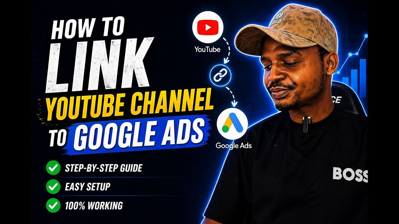 How to Link YouTube Channel to Google Ads (2026 Step-by-Step Tutorial) Run Profitable Video Ads