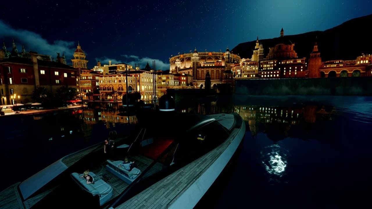 FINAL FANTASY XV | Altissia (Royal Vessel) | Yacht Ambience ๐ฅ๏ธ