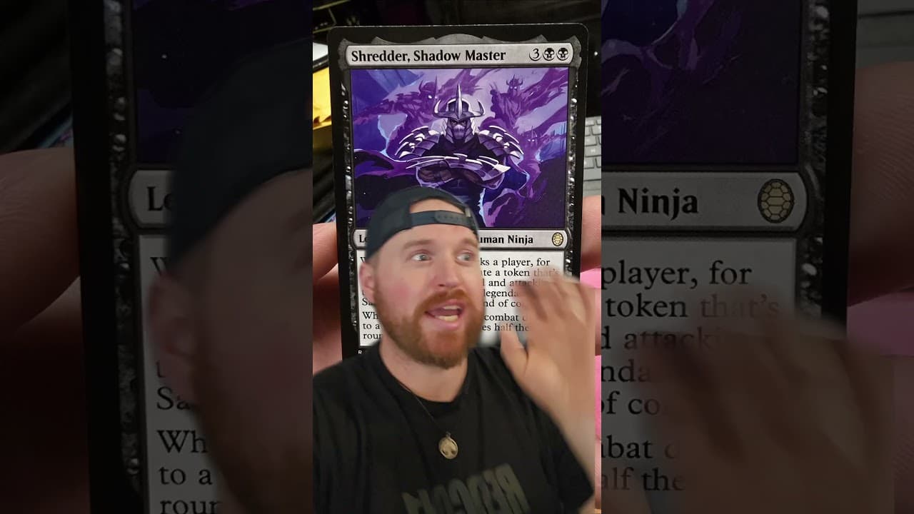 This shreddar is going to be such a menace! #magicthegathering #MTGxTMNT #mtgambassador