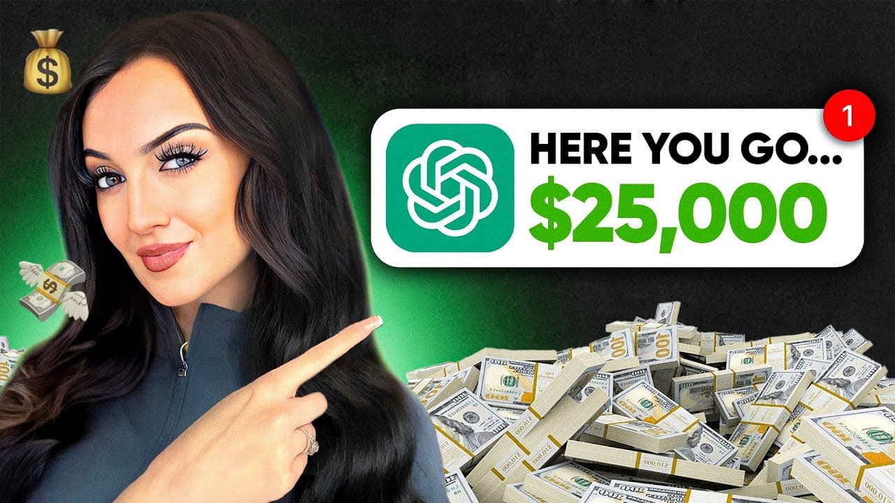I Asked ChatGPT to Make Me a Millionaire (CRAZY RESULTS)