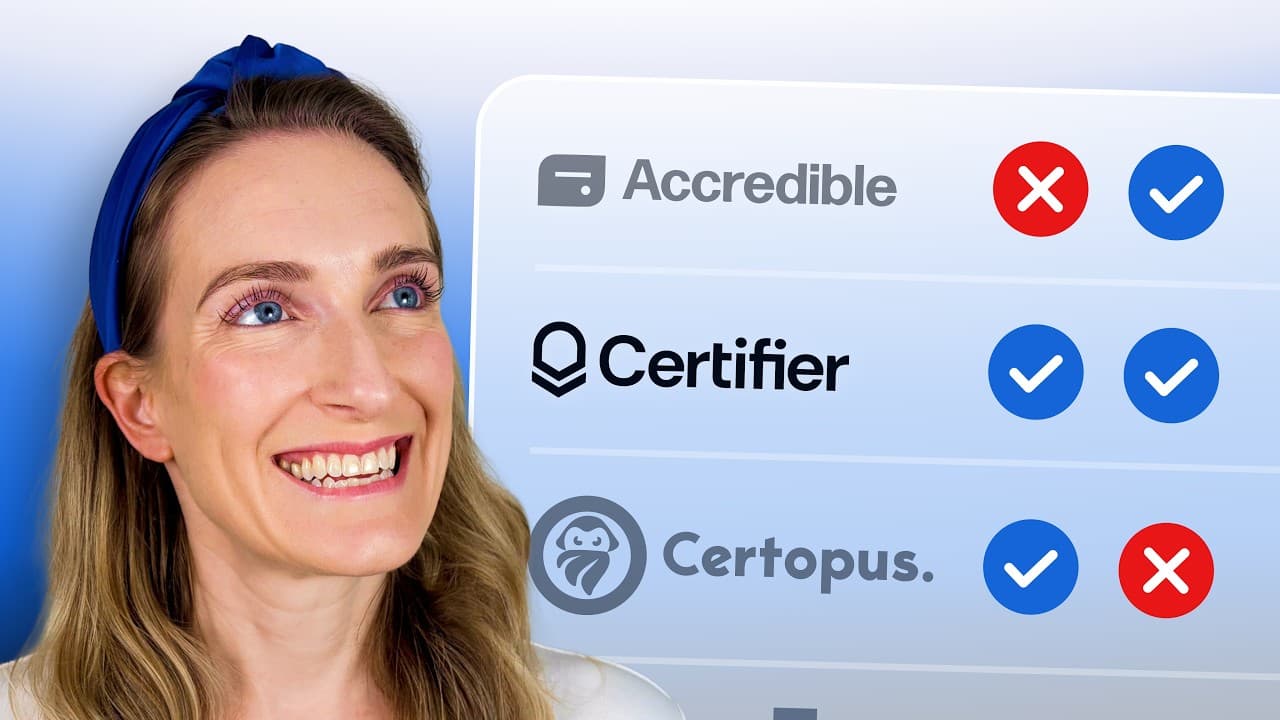 Ranking Top 3 Accredible Alternatives!