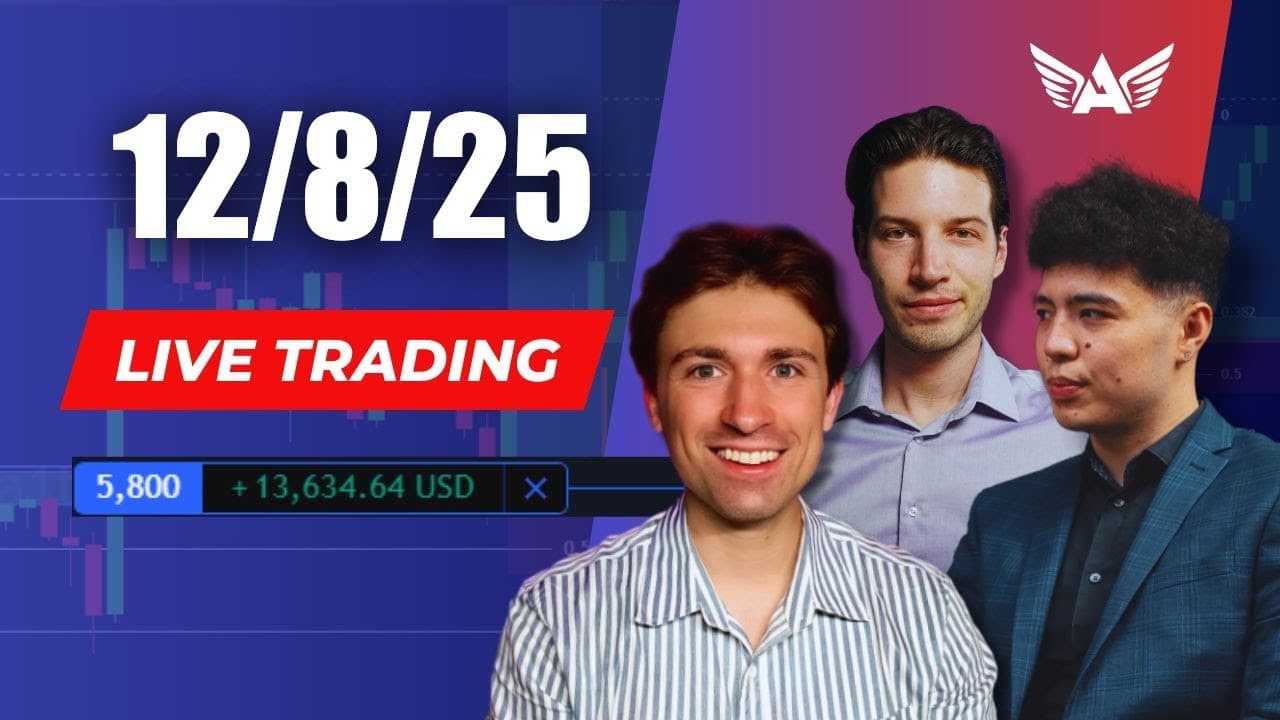 Live Trading GOLD, USD, SPX500 & More!