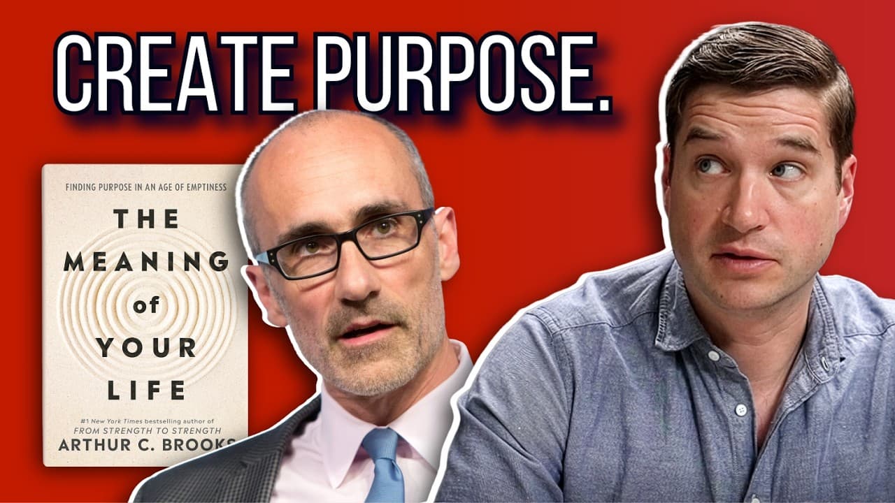 How to Find Meaning in a Distracted World (w/ Arthur Brooks) | Cal Newport
