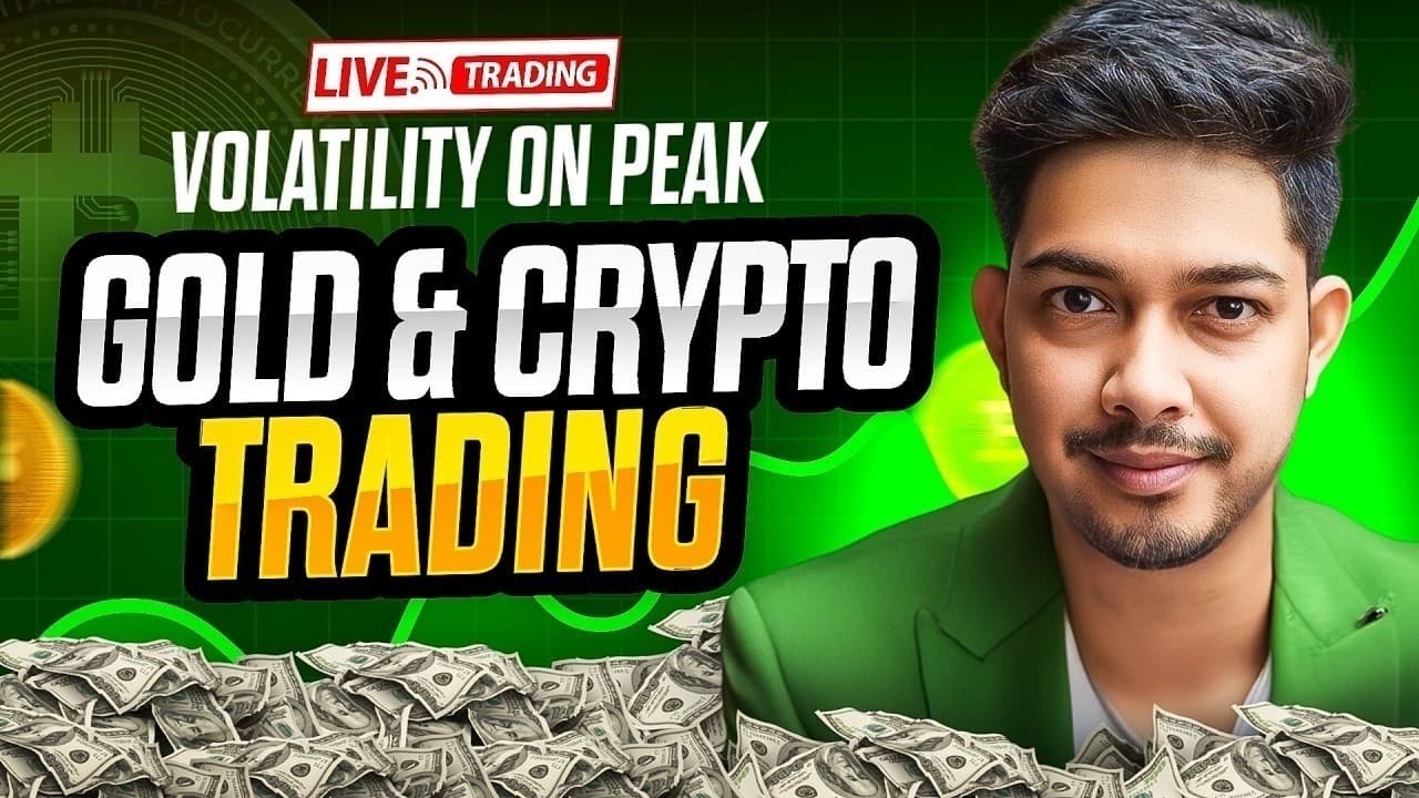 Crypto Gold Live Trading 8 Oct - stock_learners