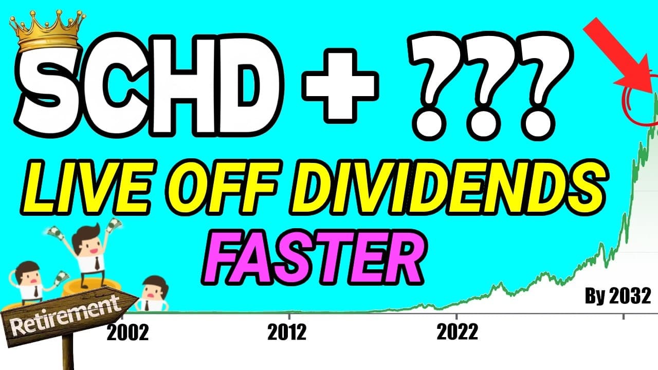 Combine SCHD with THIS High Yield ETF to Live Off Dividends Faster!