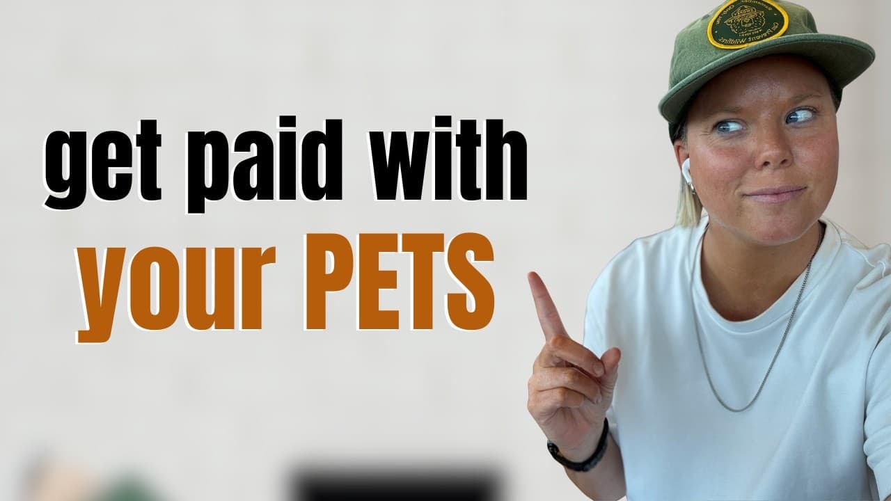 How to Get Paid to Create Content With Your Pets (Even With Zero Followers)