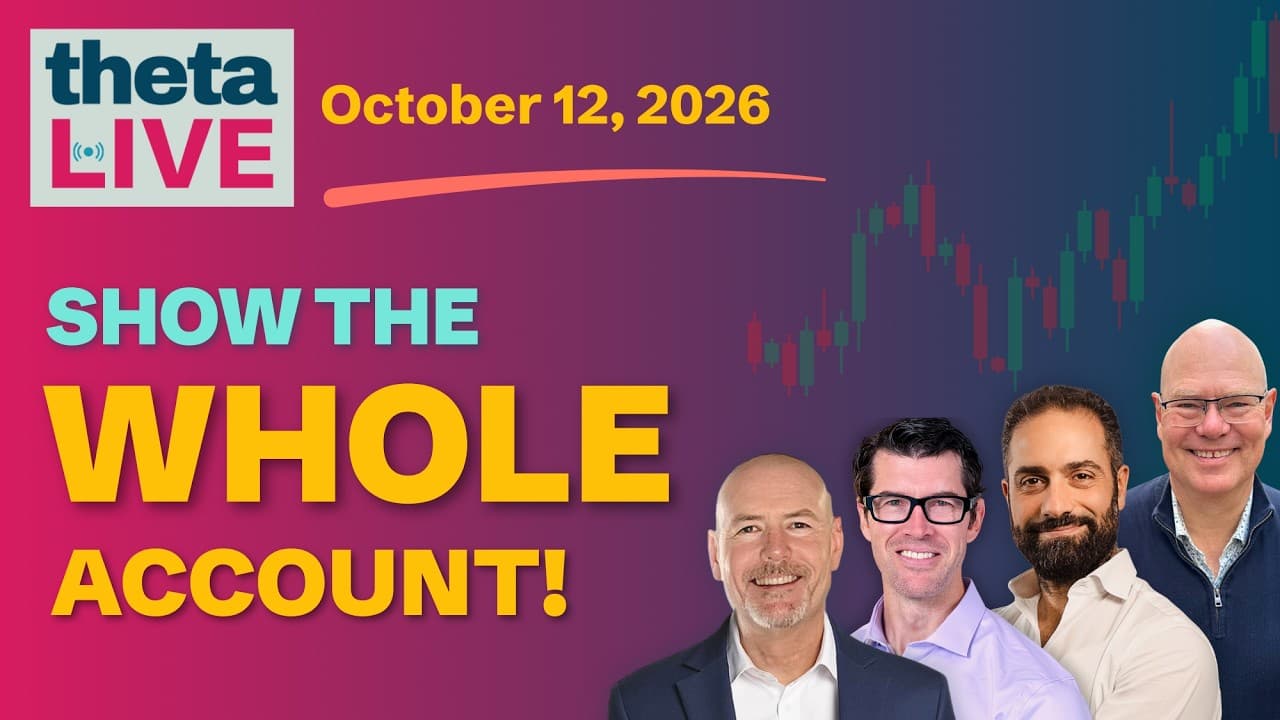 Theta LIVE: Inspiration for options traders | Oct. 12