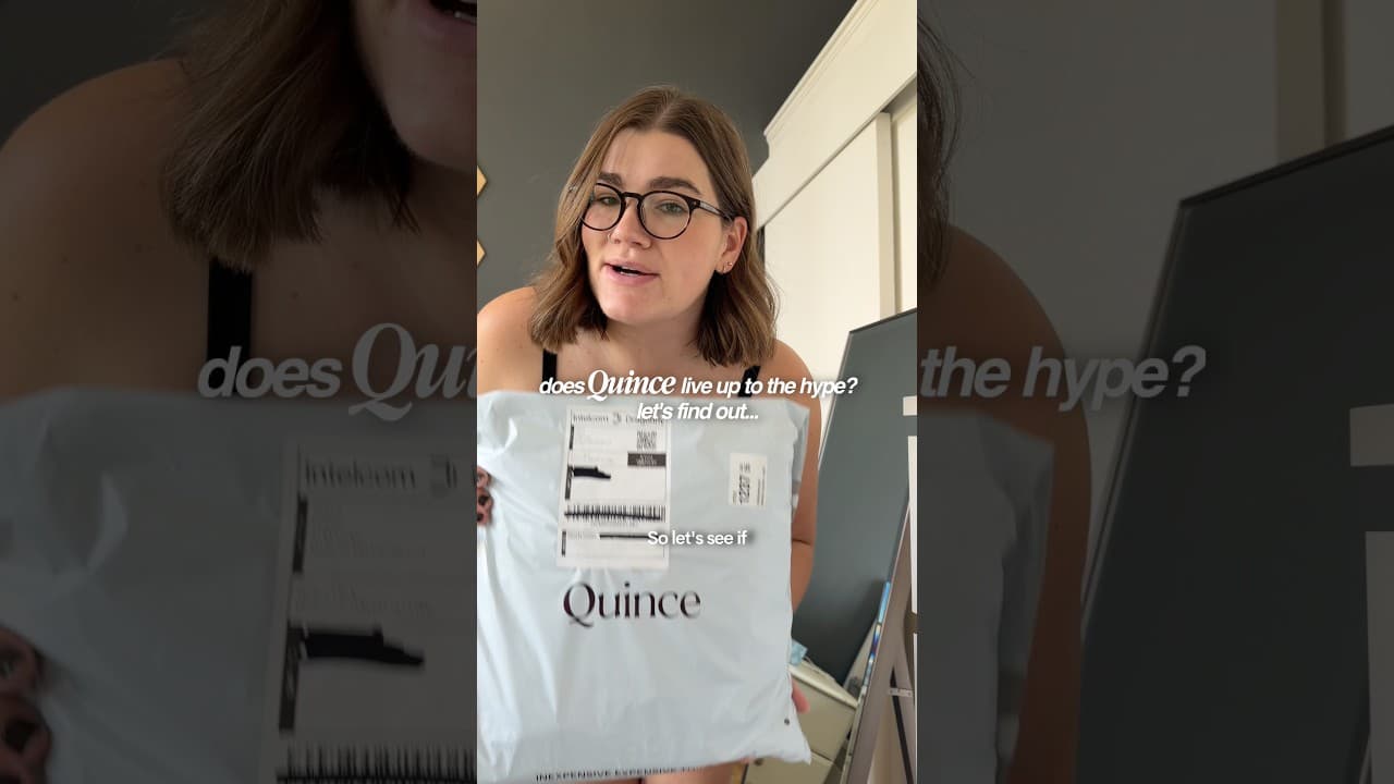 I ordered clothes from Quince and these were my first impressions…