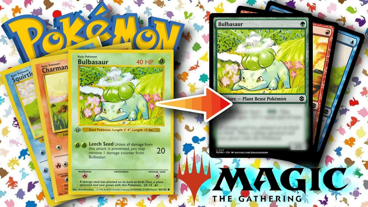 What Would Pokémon Cards Look Like As Magic the Gathering Cards?