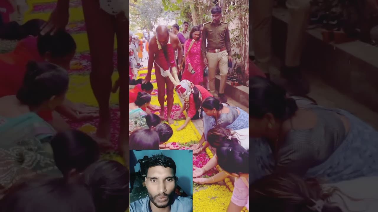 “ভক্তি, শ্রদ্ধা আর আশীর্বাদের এক সুন্দর দিন। #আশীর্বাদ #ভক্তি #শান্তি #পবিত্রমুহূর্ত #ধর্মীয়অনুষ্ঠান