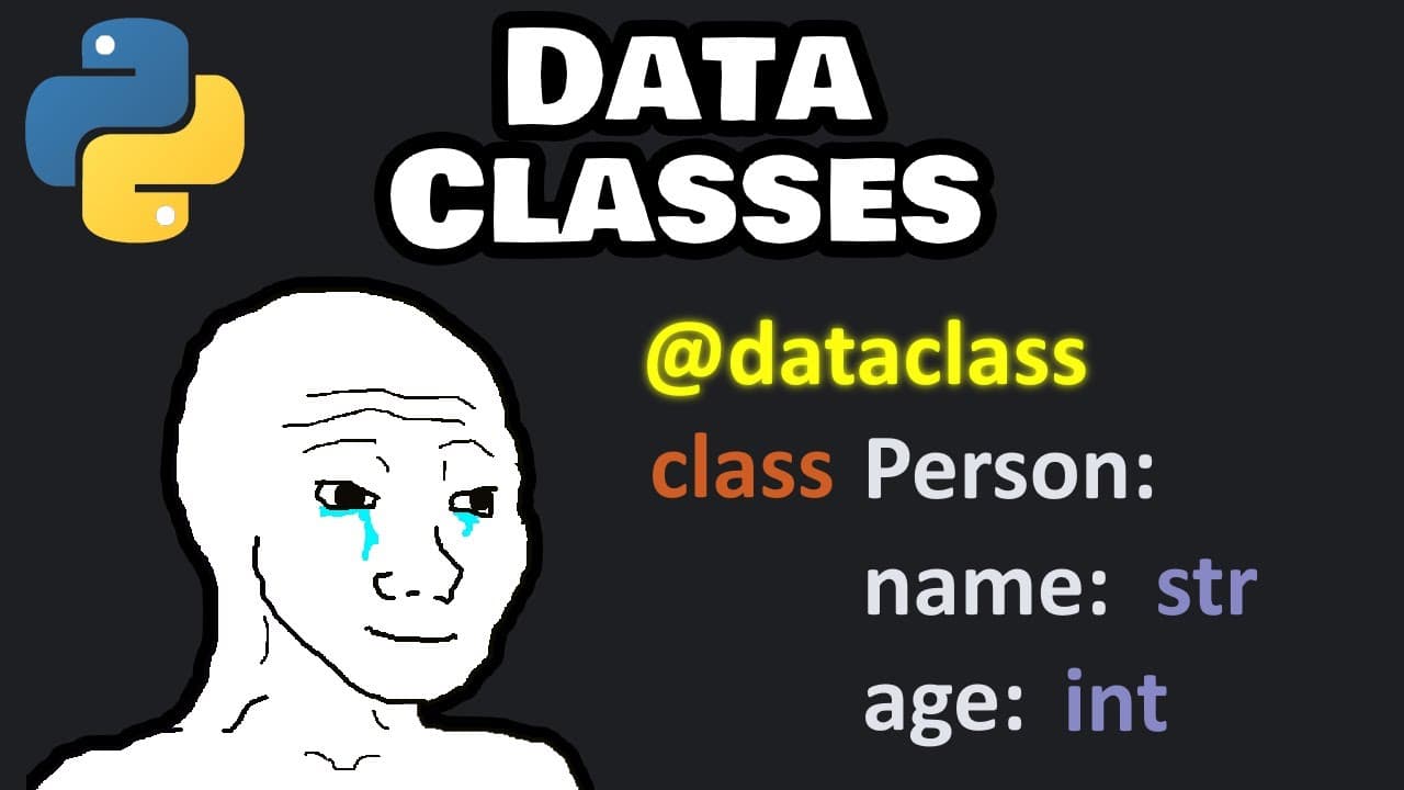 You'll love Python data classes! ๐