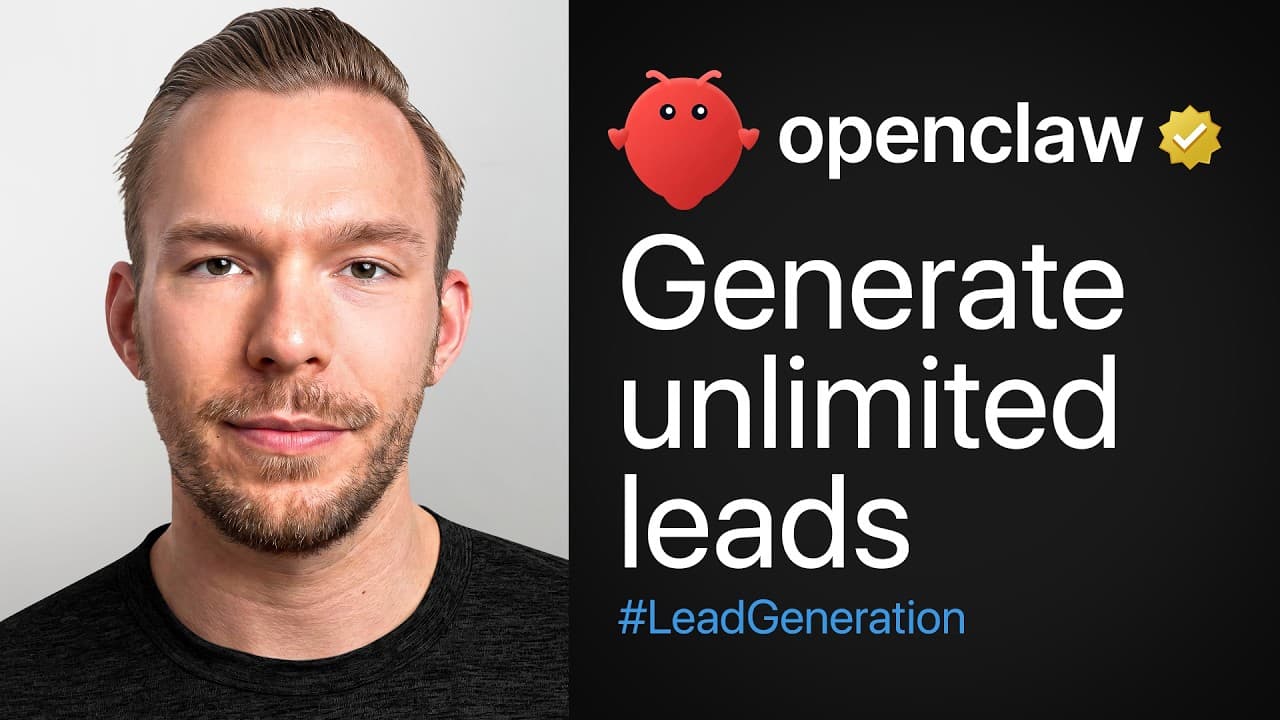 Openclaw Just Changed Lead Generation Forever (Tutorial + Use Cases)