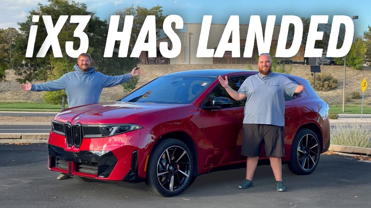 We Test Drive The BMW iX3 In America For The First Time!