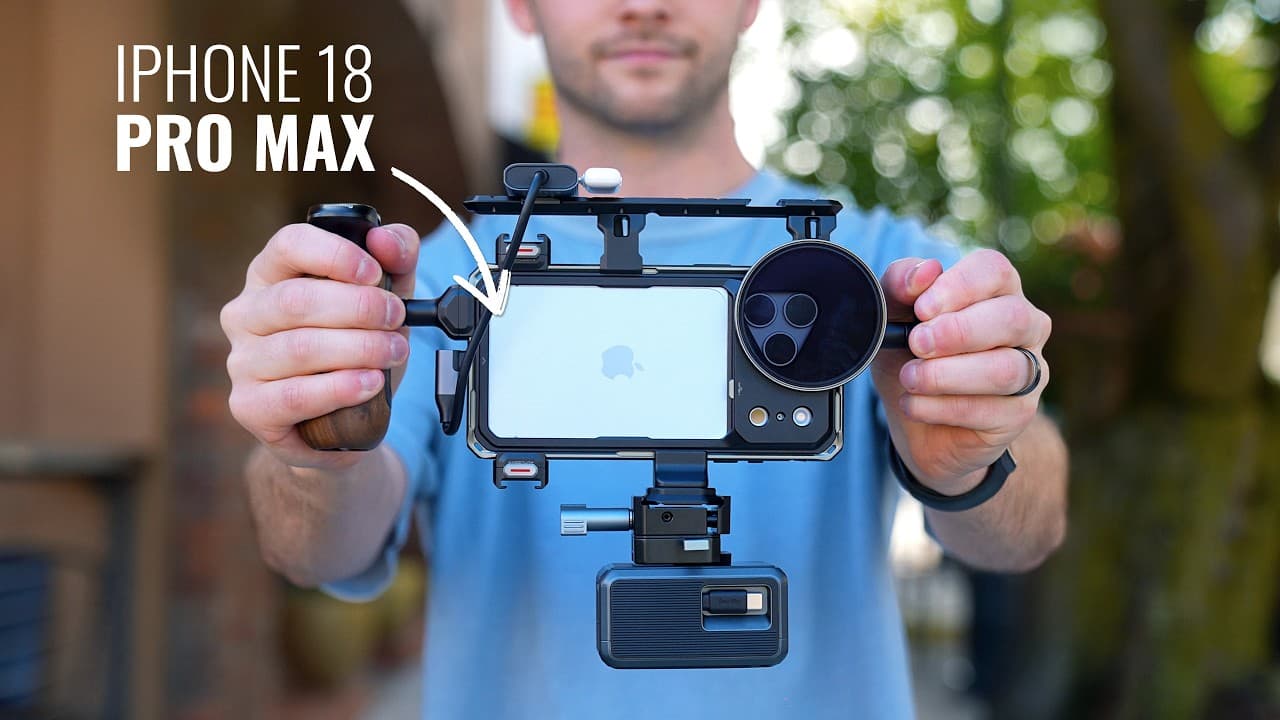 I Turned My iPhone 18 Pro Max Into a Cinema Camera!