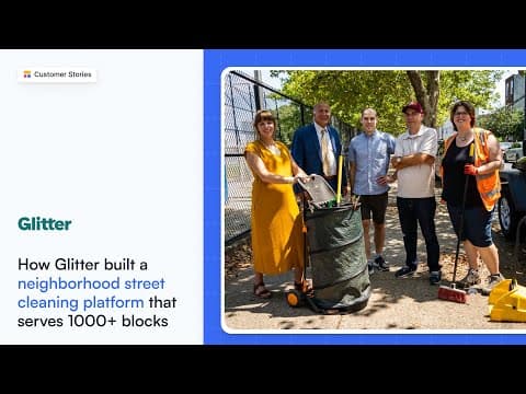 How Glitter is Transforming Community Cleanups — A Softr Customer Story