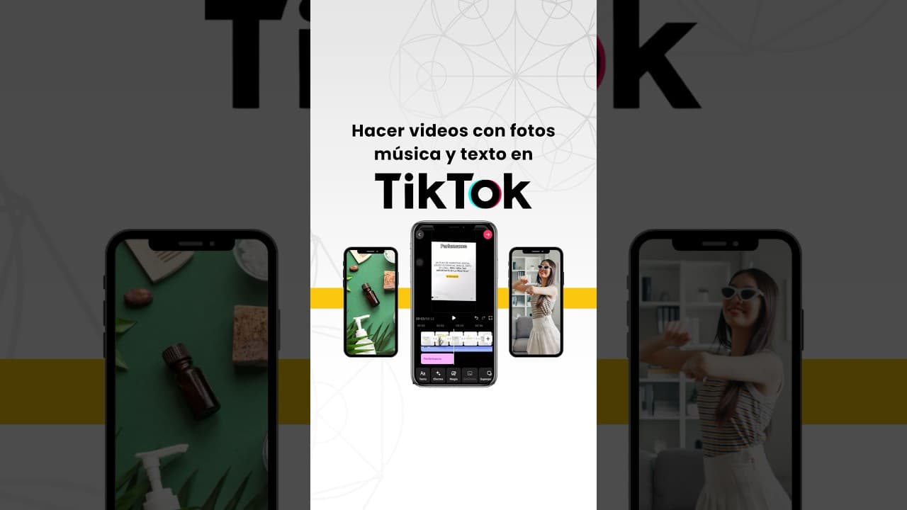 👉 Cómo hacer un video en TikTok con fotos, música y texto | 📚 Tutorial Paso a Paso Principiantes