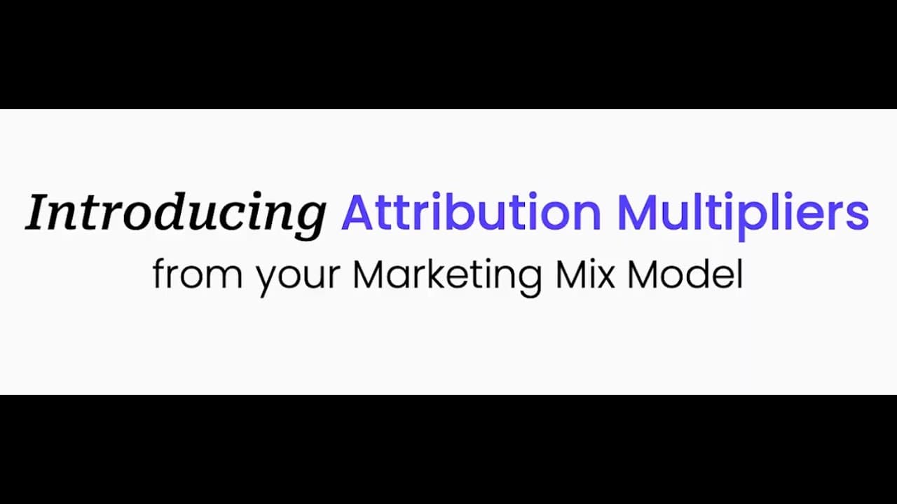 Attribution Multipliers Can Act As A Bridge To In Platform Attribution