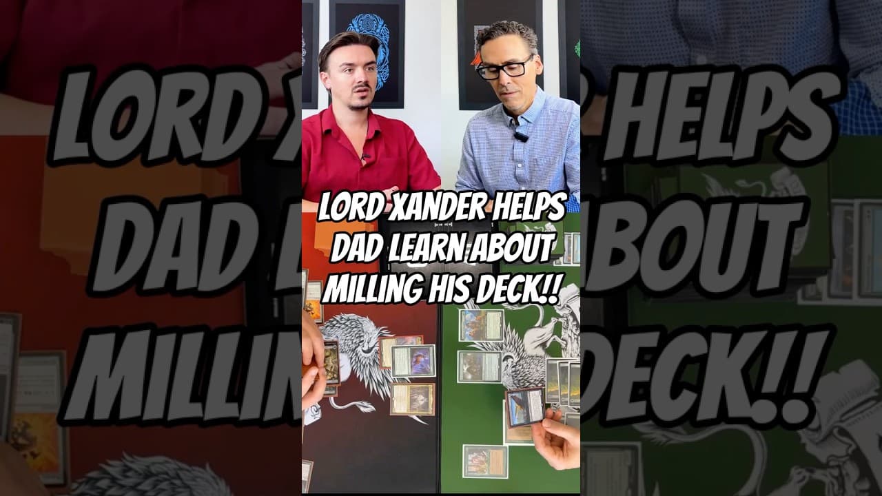 Let's See How Dad Responds To Milling Over 40 Cards Into His Graveyard!!