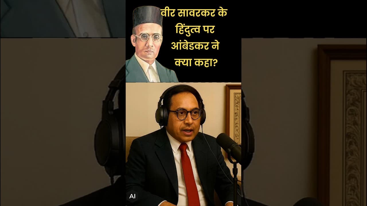 सावरकर पर आंबेडकर ने क्या कहा? | Babasahab Ambedkar On Veer Savarkar