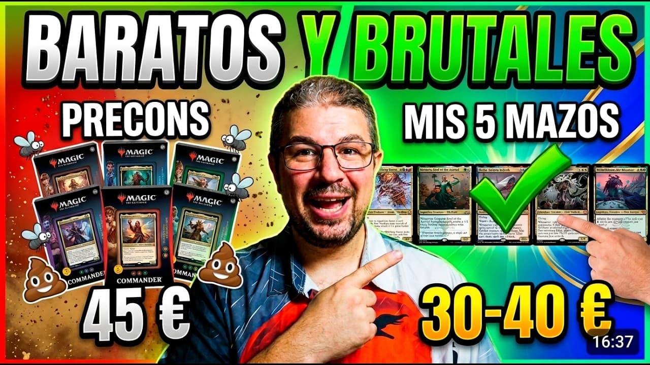 😱 NO COMPRES ese PRECON: estos 5 MAZOS cuestan MENOS y son MEJORES