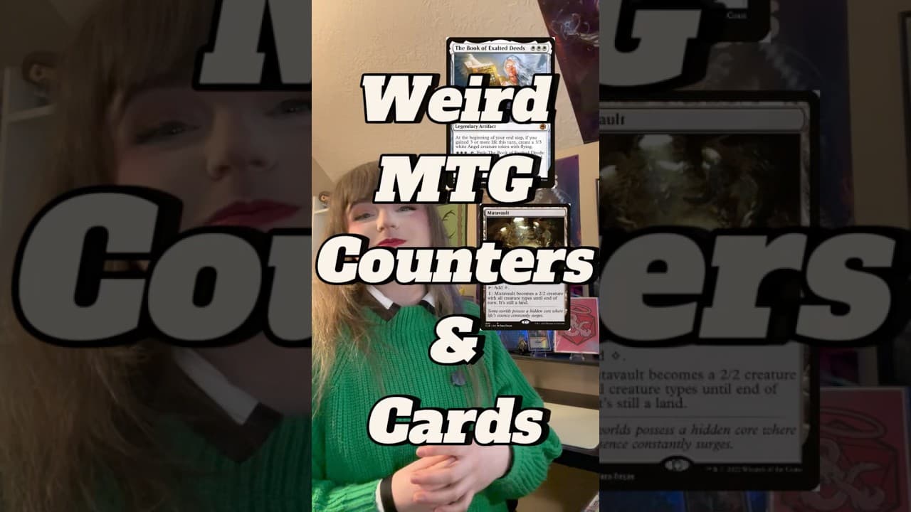 Unique and Weird counters in MTG!