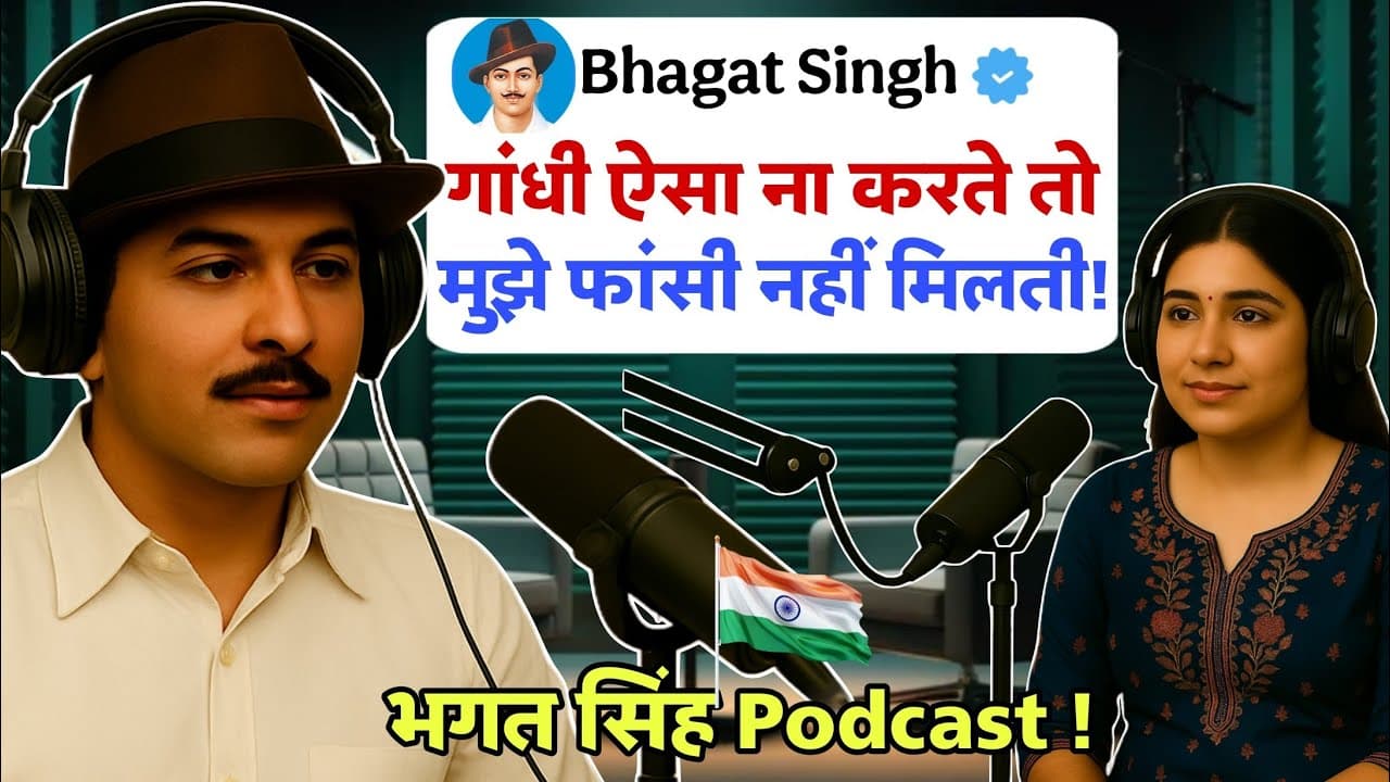 शाहिद ए आजम भगत सिंह का AI Podcast | Bhagat Singh