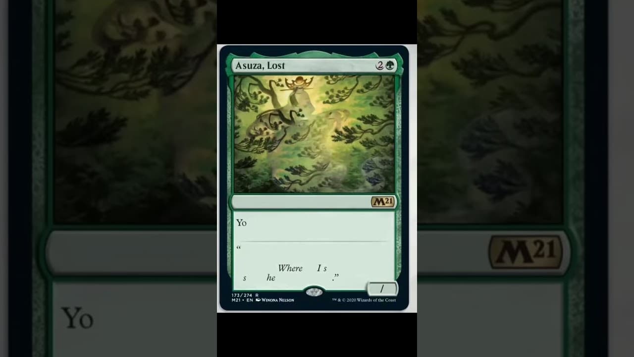 Poor Asuza #mtgcommander #mtg