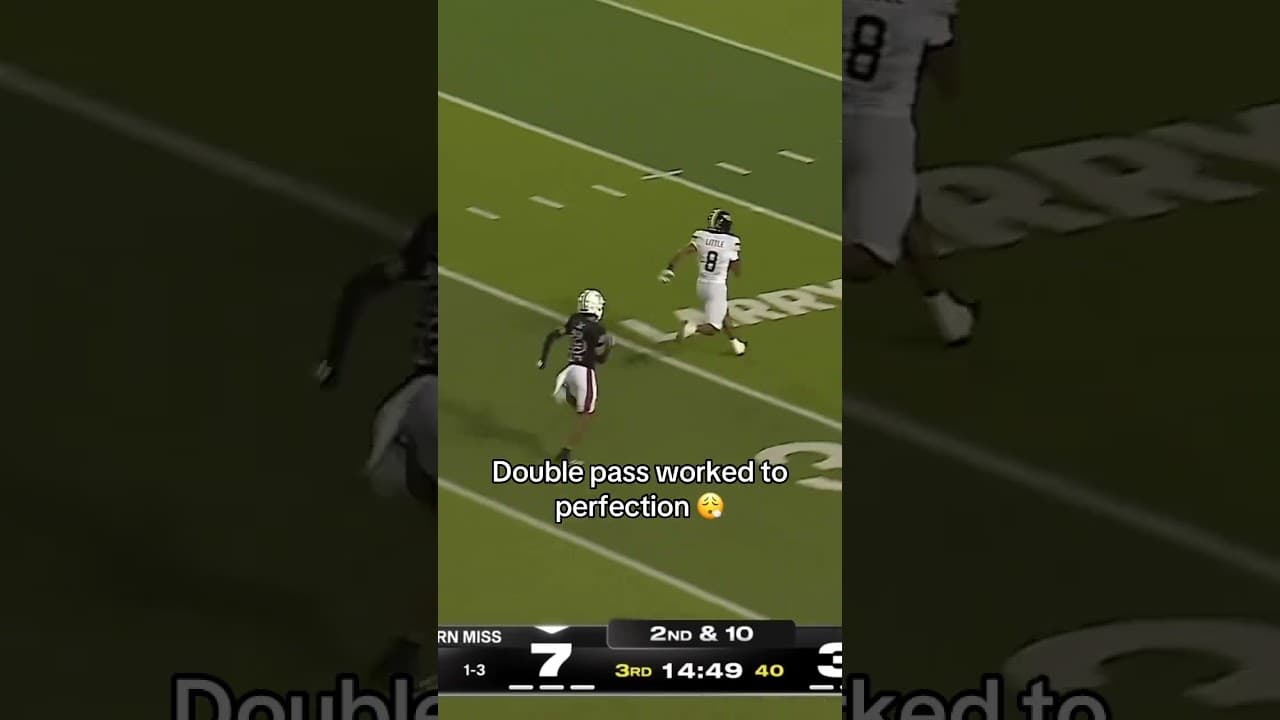 He was wide open 😲