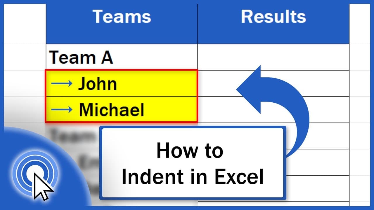 How to Indent in Excel (The Best Way)