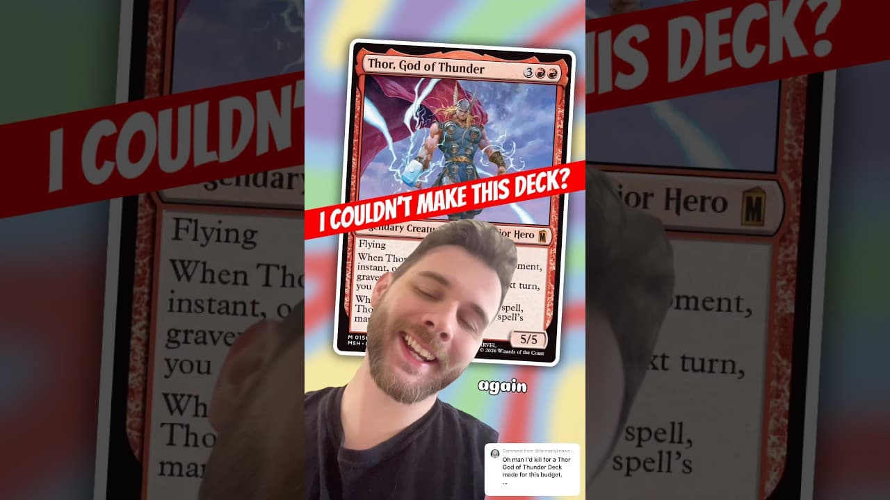 I Couldn’t Make a Thor Deck?