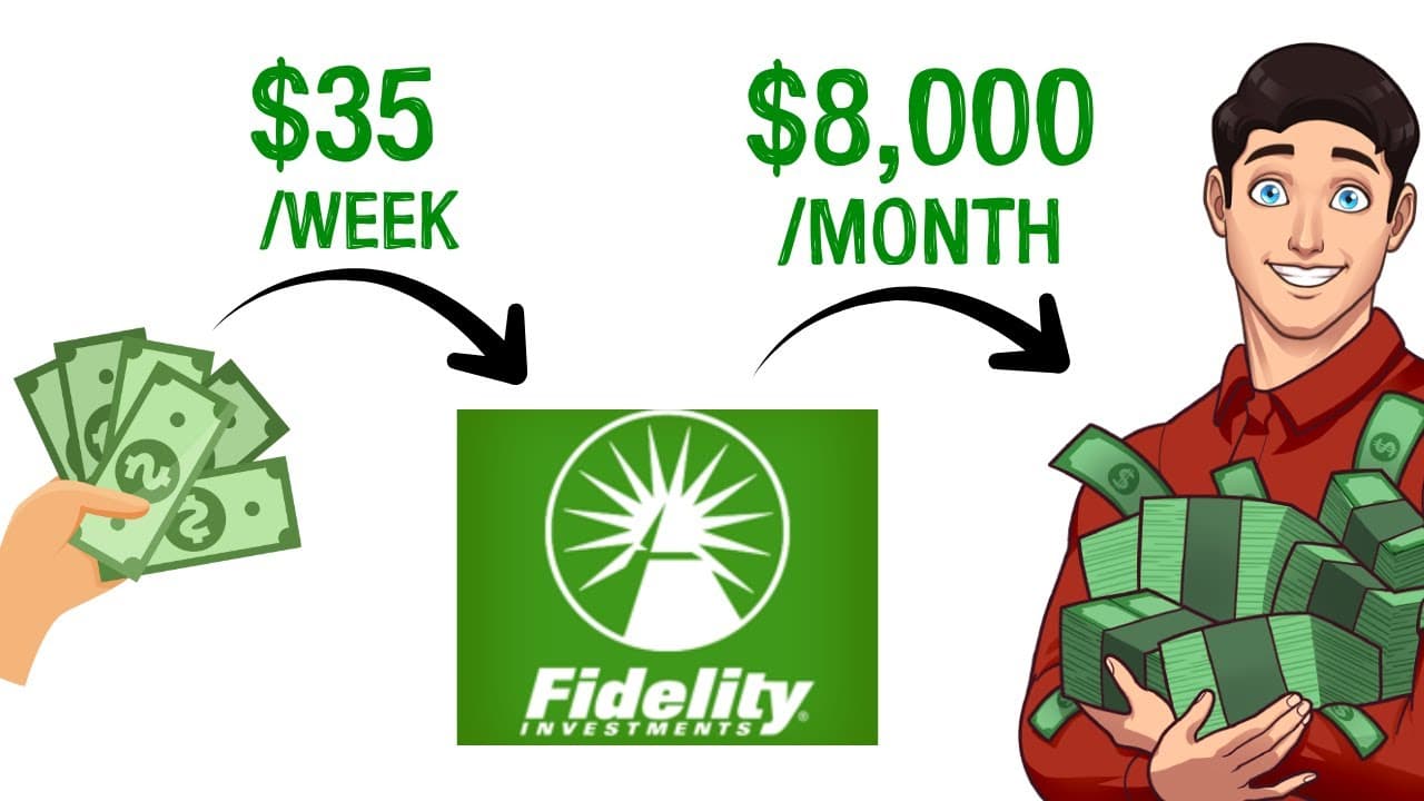 $35/week into Fidelity Index Funds will SURPASS Your Full-Time Job ($8,000 /month)