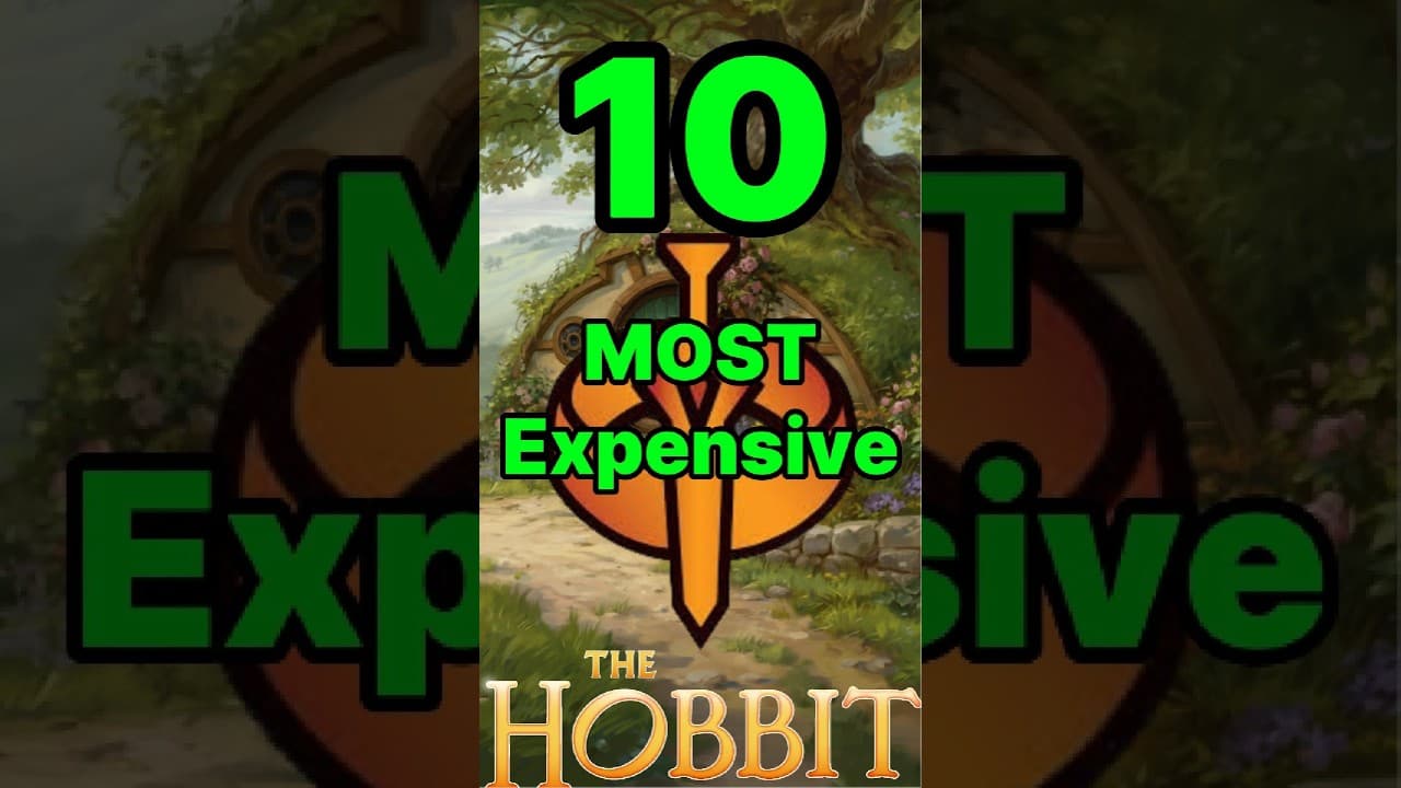 Top 10 MOST EXPENSIVE Cards in the Hobbit #mtg #hobbit