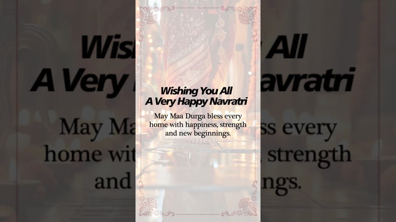 Happy Navratri from Team BASIC Home Loan