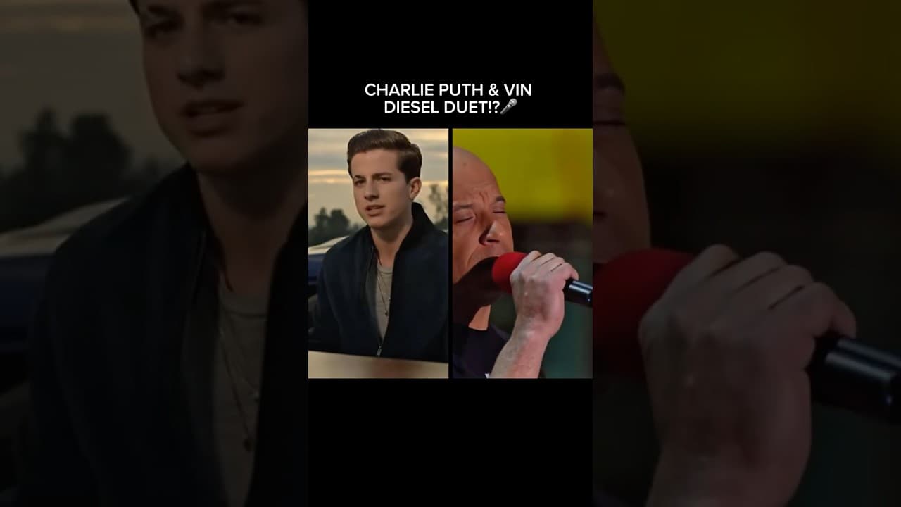 SEE YOU AGAIN | CHARLIE PUTH & VIN DIESEL DUET EDIT
