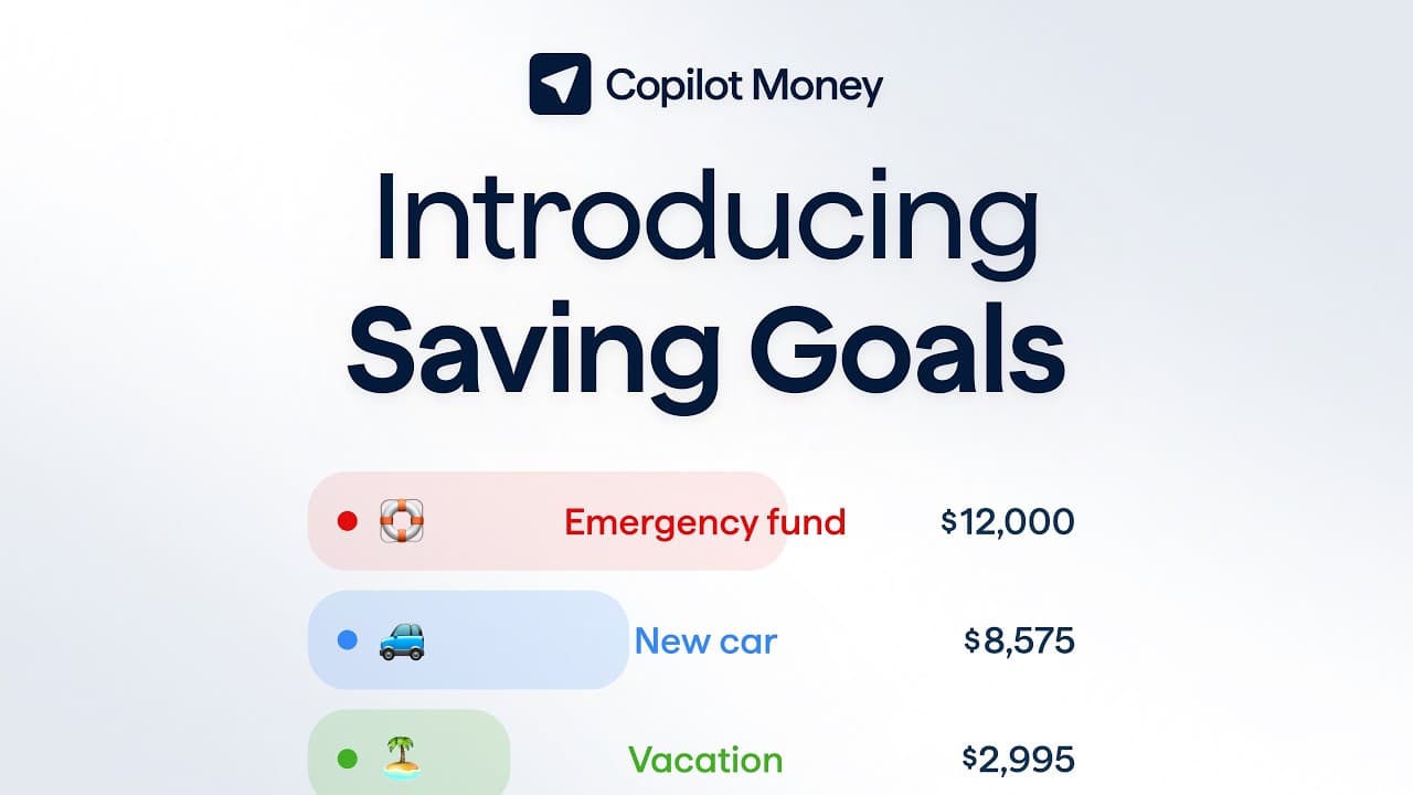 Introducing Savings Goals