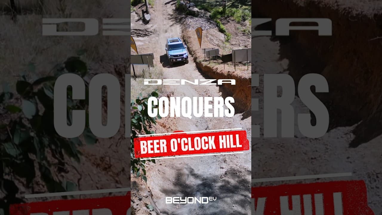 DENZA B8 CONQUERS BEER O'CLOCK HILL! #Denza #Offroad #BeerOClockHill #SUV #4x4 #EV #CarShorts