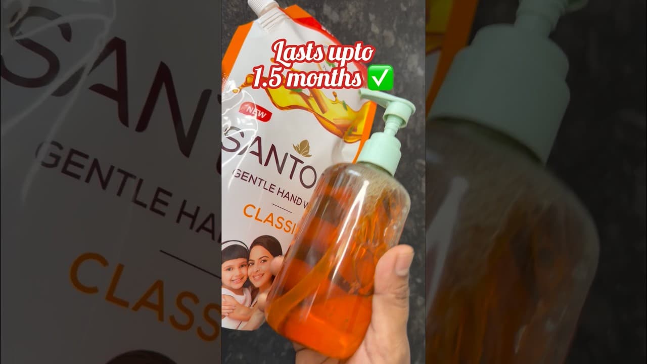 Santoor Classic Handwash #shorts #santoor #handwash