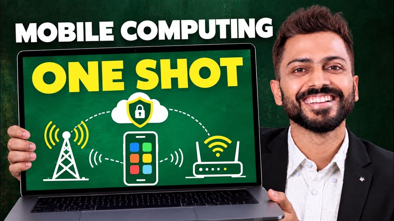 Mobile Computing in One Video | All Concepts Explained